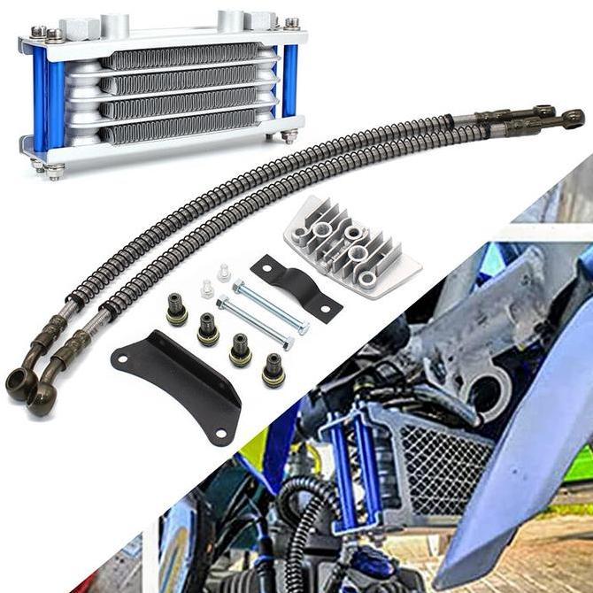 Daeloos - Universal Transmission Oil Cooler Radiator Pendingin Mobil Motor