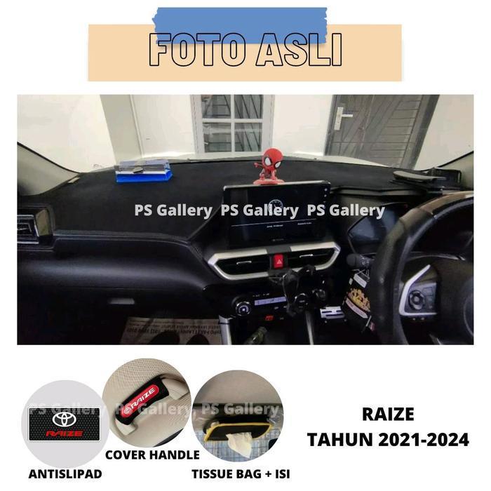 Alas Dasbor Mobil Toyota Raize Tahun 2021-2025 Aksesoris Cover Dashboard Premium Original Dan Terper