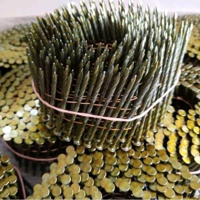 Paku Ulir 2.350Mm Paku Pallet 5Cm 2.3Mm Paku Palet Ulir 2,350Mm 1 Dus 12000 Pcs  Sale