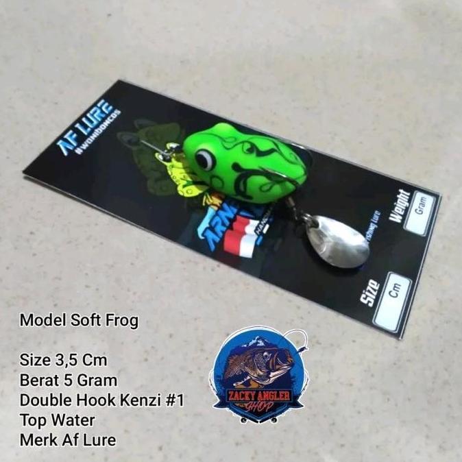 Soft Frog Af Lure 3,5 Cm Umpan Casting Gabus