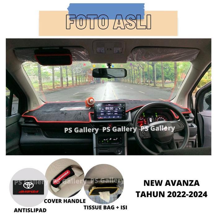 Alas Dasbor Mobil Avanza 2022-2025 Aksesoris Cover Pelindung Dashboard Premium Original Dan Terperca