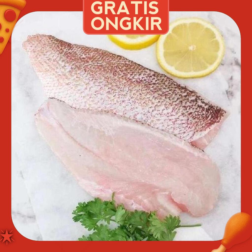 Ikan Kakap Merah Fillet / Red Snapper Premium Fillet Per 1 Kg