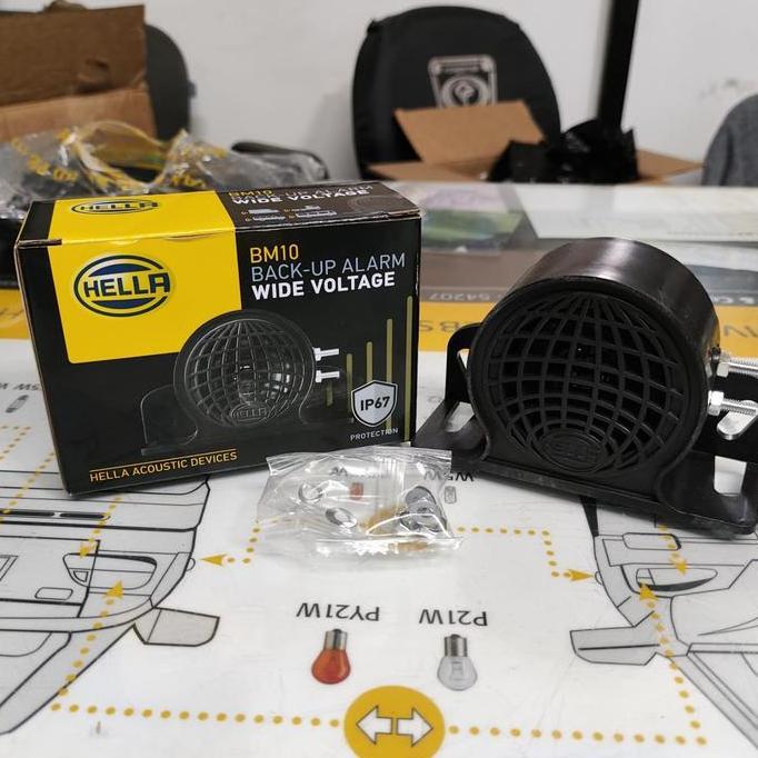 BACK BUZZER HELLA/BACKUP ALARM HELLA/KLAKSON MUNDUR HELLA ORIGINAL Terlaris
