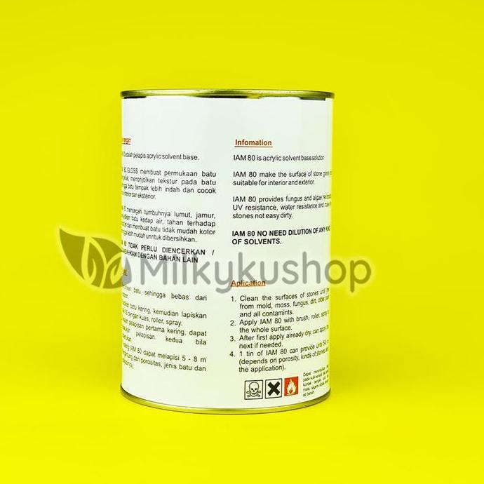 COATING BATU ALAM AM 80 GLOSS 850 ML PERNIS CAT PELAPIS