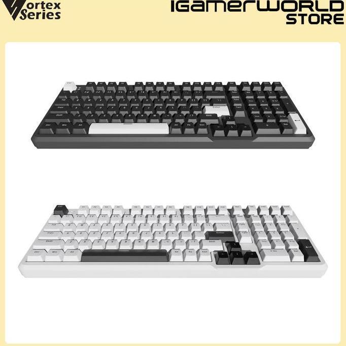 VortexSeries MONO 65 75 87 100 Gasket Mount Hotswap Universal Wired Gaming Keyboard HAP