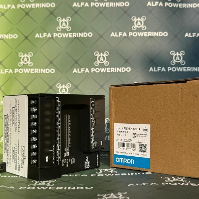Plc Omron Cp1E-E20Sdr-A  Plc Omron Cp1E-E20Sdr-A Original Dan Terpercaya