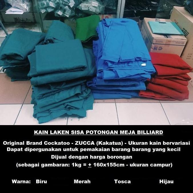Kain Laken Billiard Kiloan (Sisa Potongan Kain)
