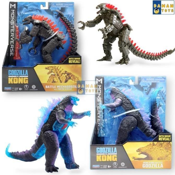 Mechagodzilla 2021 Action Figure Godzilla Vs Kong Moster Kaiju Mainan