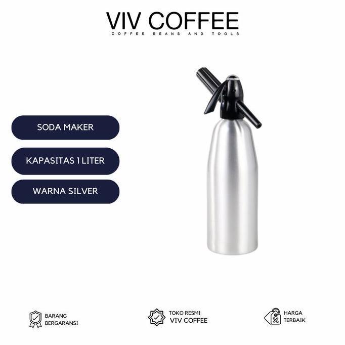 Soda Maker Botol Pembuat Soda Siphon Maker Bartender 1 Liter CO