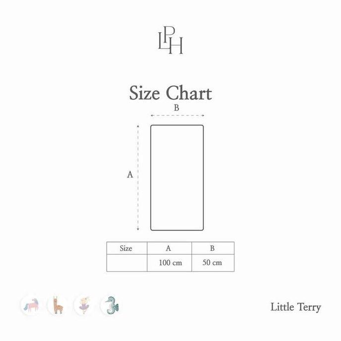 Little Palmerhaus - Little Terry Towel (Handuk Bayi & Anak) Lph Handuk Bayi Lph Handuk Anak 100 X 50