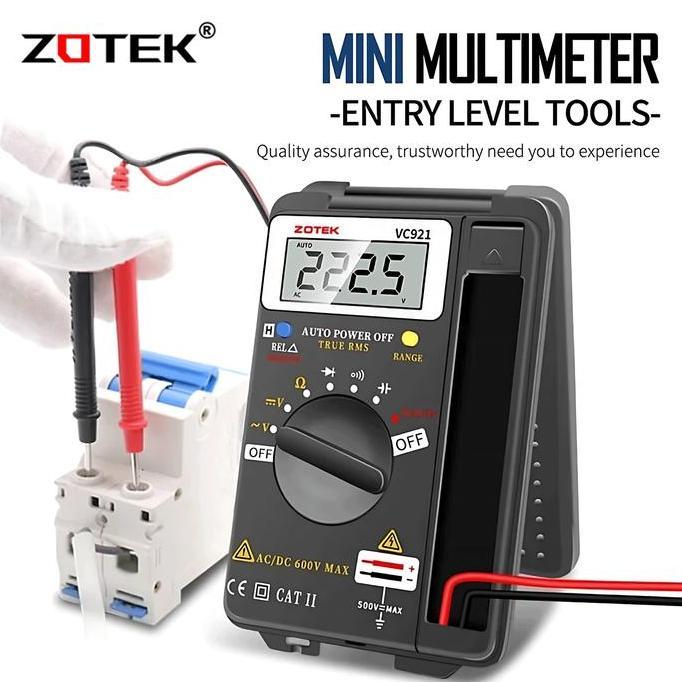 AVOMETER DIGITAL ZOTEK VC921 / MULTITESTER DIGITAL VC921 ORIGINAL