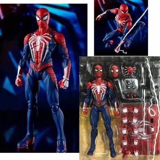 Shf Spiderman Ps4 Advanced Suit Action Figure