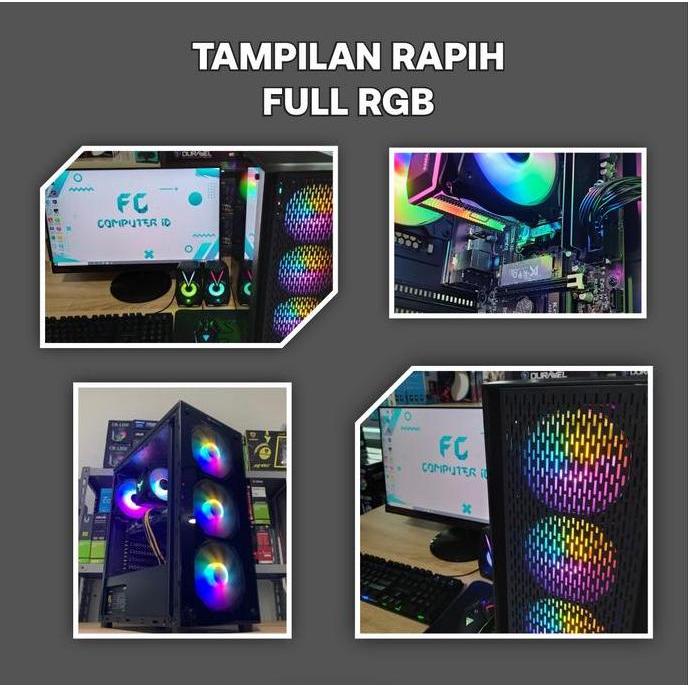 Cunciki5 - Pc Gaming I7 Ram 16Gb Ssd Fullset Siap Game Berat
