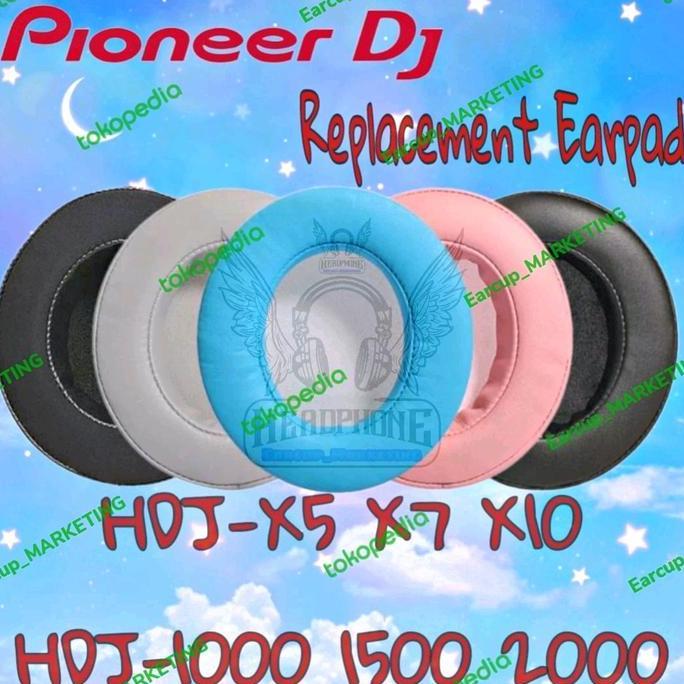 Earcup Busa Earpad Pioneer HDJ1000 HDJ1500 HDJ2000 HDJ 1000 1500 2000
