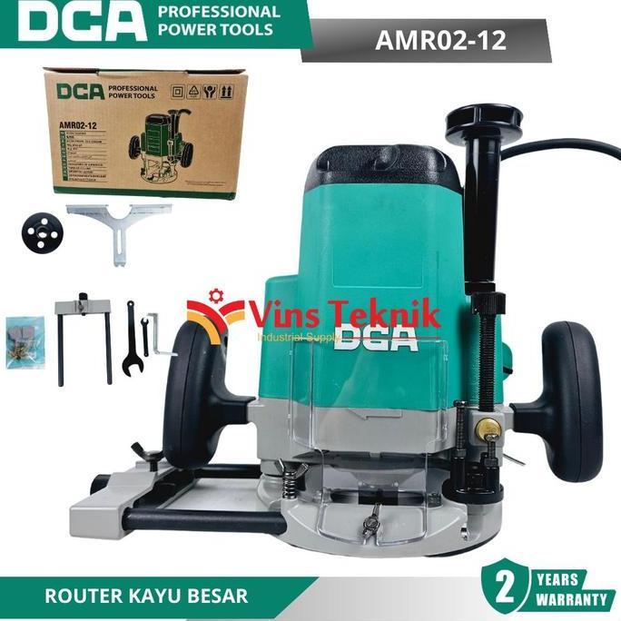 Murah Dca Amr02-12 Mesin Profil Kayu Wood Trimmer Router Besar Dca Amr 02-12