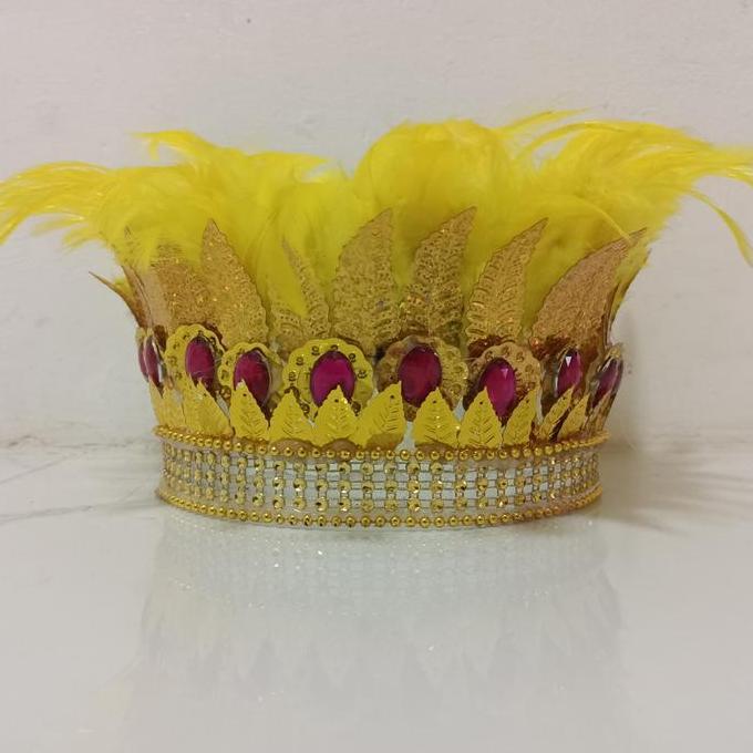 aksesoris kepala bulu - bulu kreasi