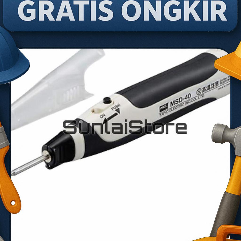 Battery Cordless Soldering Iron Solder Goot Msd-40 6V 9W