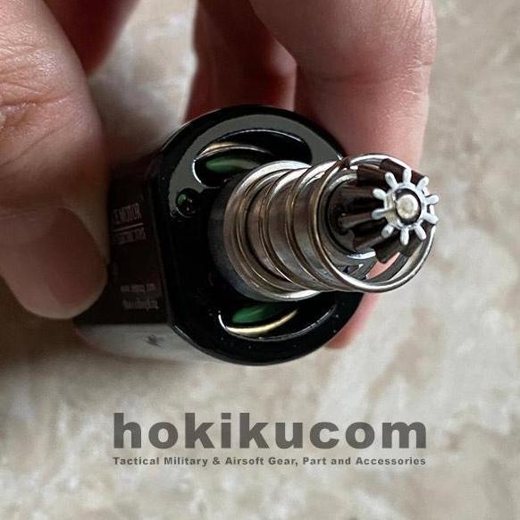 Sparepart Airsoft Dinamo Motor AEG M4 v.2 SHS LONG Hi Torque ORIGINAL