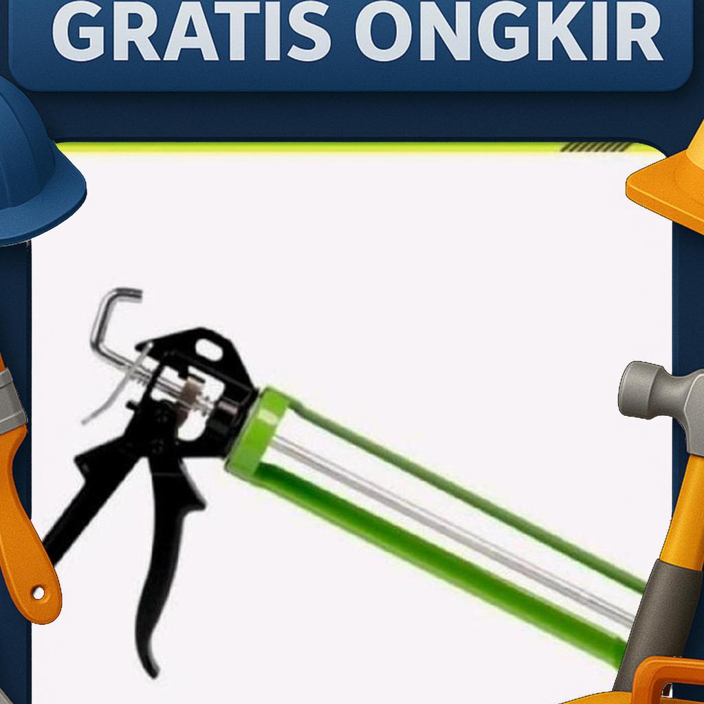 Tekiro Caulking Gun 10.5"Stang Sealant Stang Tembakan Sealant