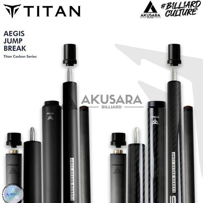 Titan Aegis Jump Break Carbon Stik Jump Break Stik Billiard