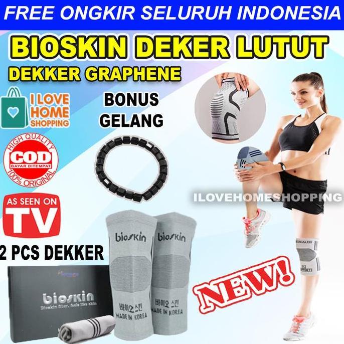 BIOSKIN DEKER LUTUT - BIO SKIN GRAPHENE DEKKER BONUS GELANG UKURAN S M L XL TERSEDIA 100% AS SEEN ON