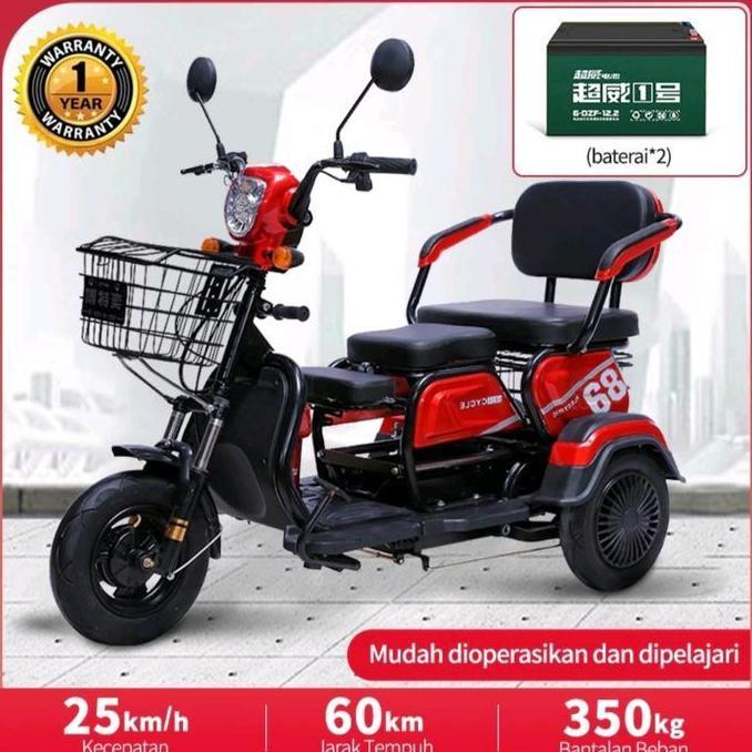 PROMO Sepeda Motor Listrik Roda 3 Best Quality