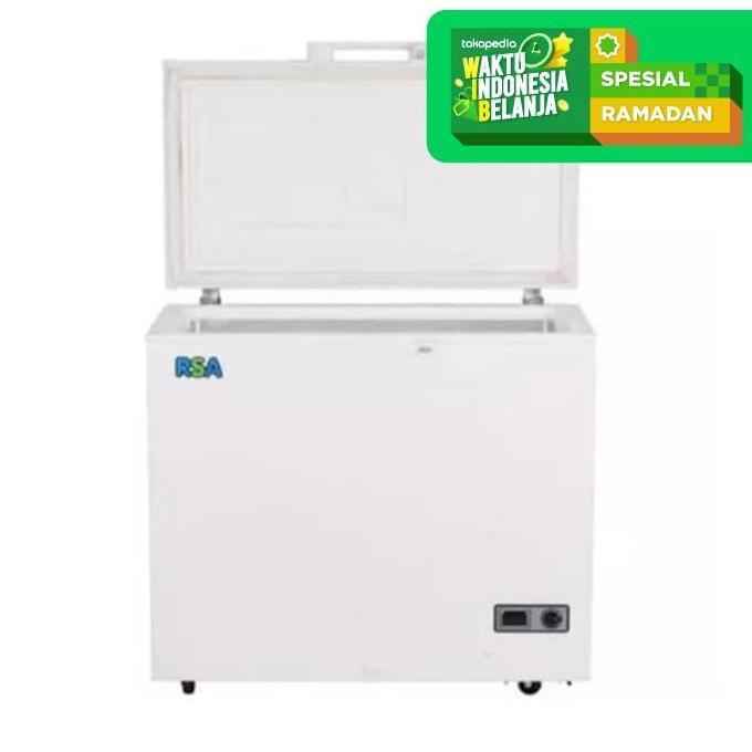 CHEST FREEZER RSA CF100 (100L) (MURAH, BERGARANSI, KHUSUS MEDAN) SKR