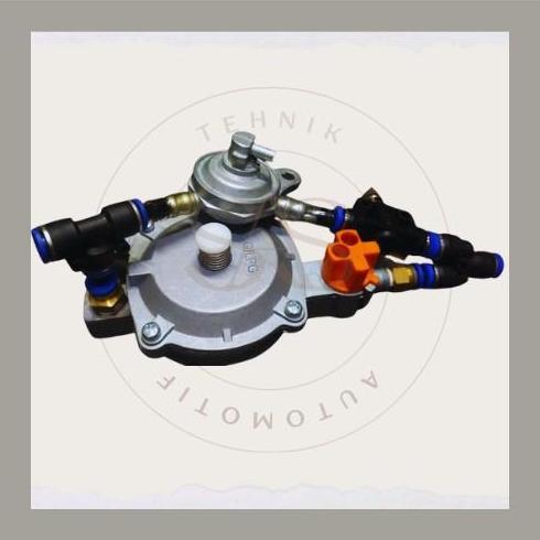 reducer dua jalur BBG untuk mobil dan motor Gas Tabung