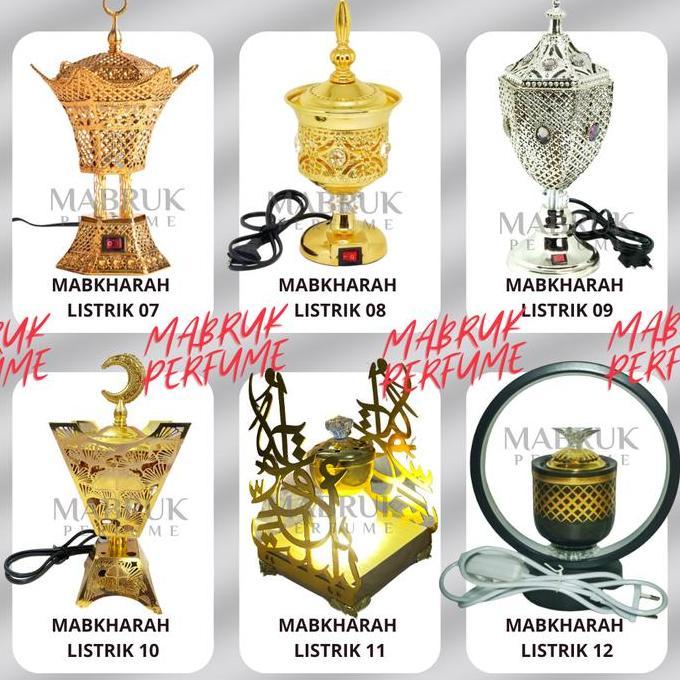 Tempat Bakar Dupa Arab Prapen Listrik Elektrik Mabkharah Buhur Bukhur
