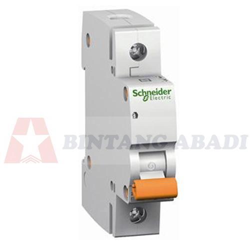 Schneider Domae Mcb Listrik 1 Phase - 2 Ampere (Merlin Gerin) Asli Original Dan Terpercaya