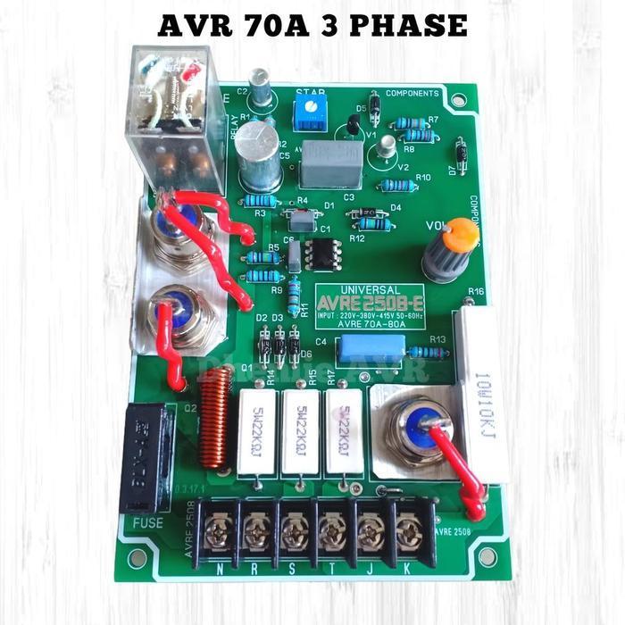 Avr Generator Karbon Brussh 3 Phase Avr Genset Avr Lokal Avr Sikat Original Dan Terpercaya