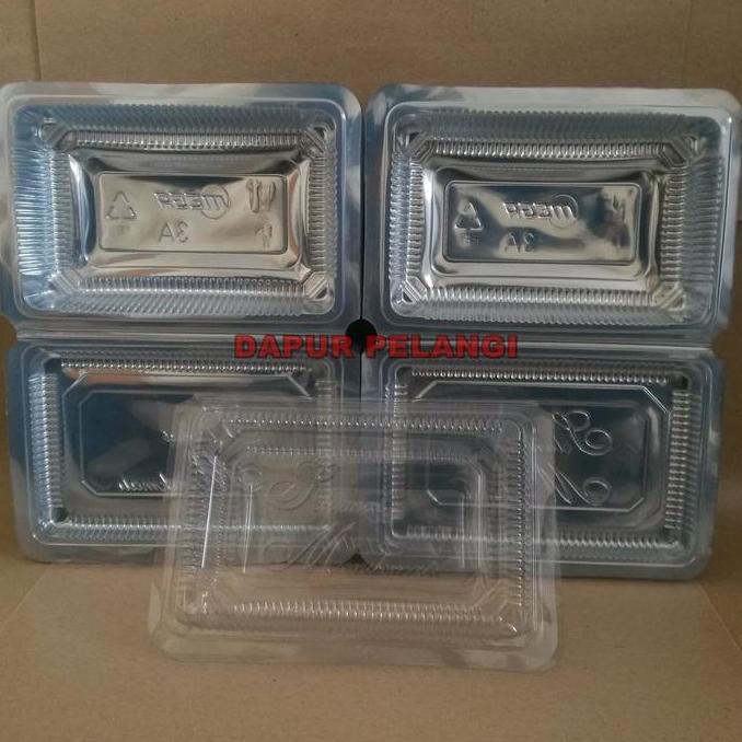 Mika Mega Plastik 3A Murah / Mika Kotak Kue 3A Isi 100Pcs