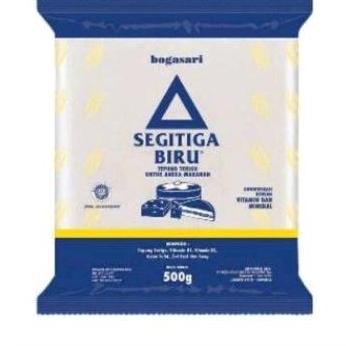 Tepung Terigu Segitiga Biru 500 Gr - 1 Dus Isi 20 Pcs