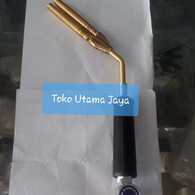 Gas Torch 2 Kepala / Blow Torch / Gas Troch Lpg / Alat Las Logam Lpg
