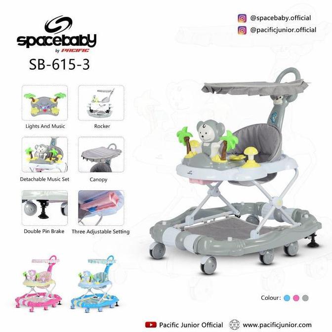 Baby Walker Space Baby Sb 615-3.