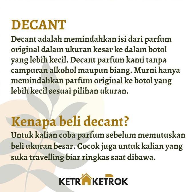 New- Decant Share Layr X Mankind High Tide Low Tide