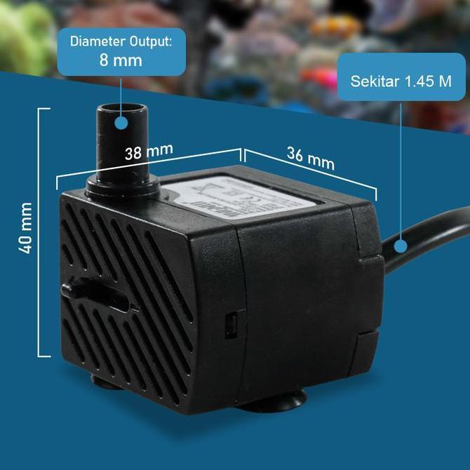 Pompa Air Aquarium mini celup water pump aquarium