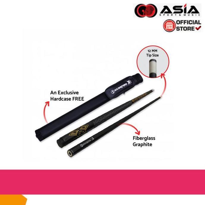 Stick Billiard Scorpion Graphite | Billiard | Stick Billiard X2 Tip 12Mm
