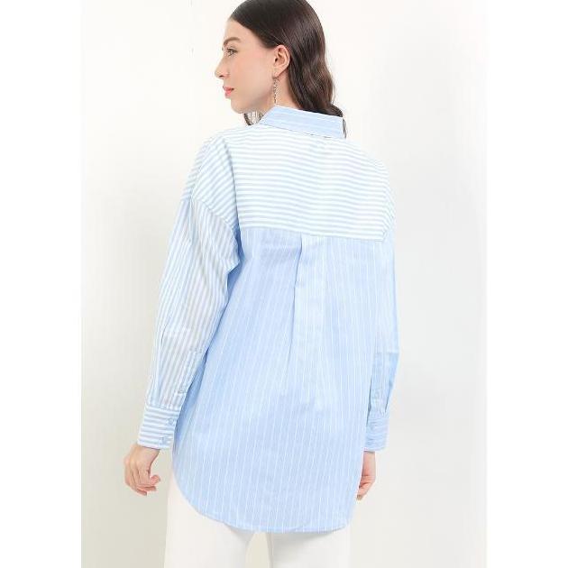 Hush Puppies Kemeja Wanita Paulina Blue