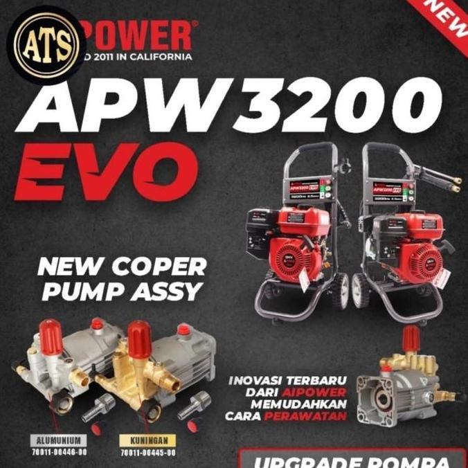 AIPOWER JET CLEANER HIGH PRESSURE WASHER APW 3200 PLUS ORIGINAL DAN TERPERCAYA