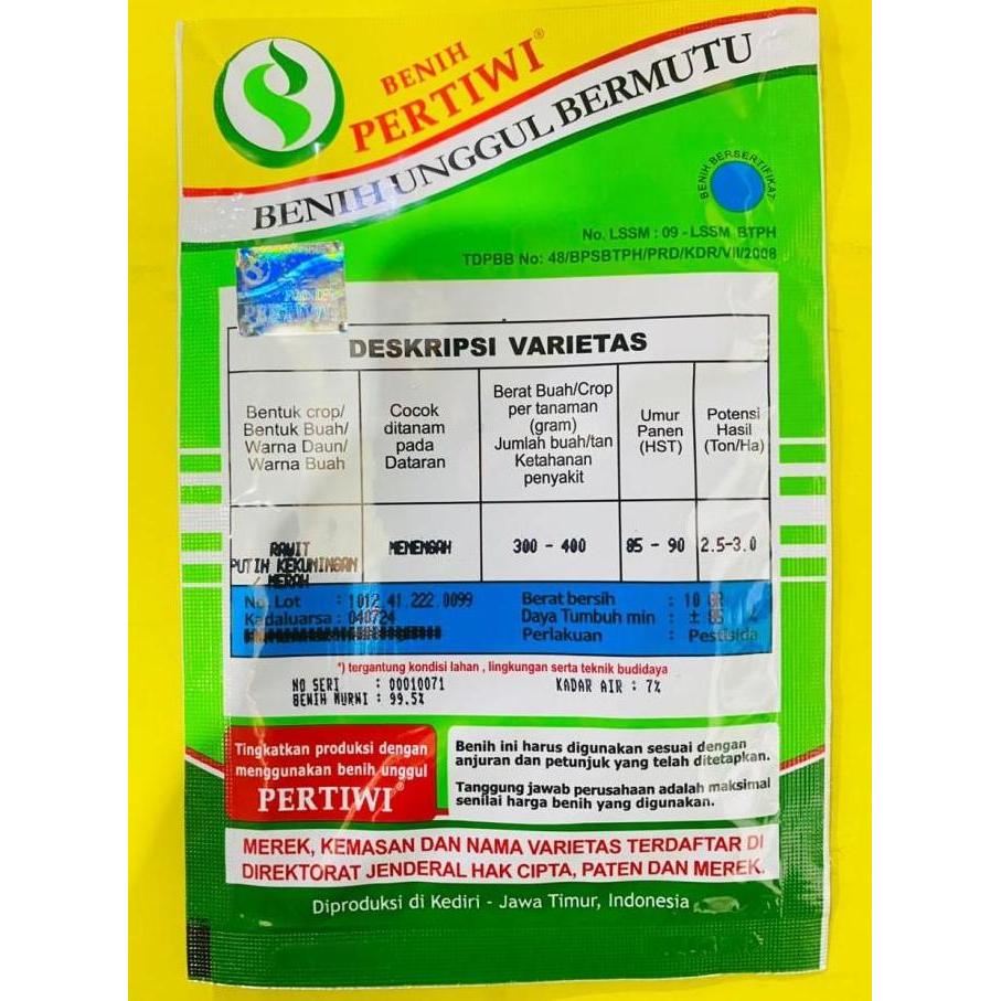 Benih Cabai Rawit MARUTI . Isi 10gr dari Benih Pertiwi