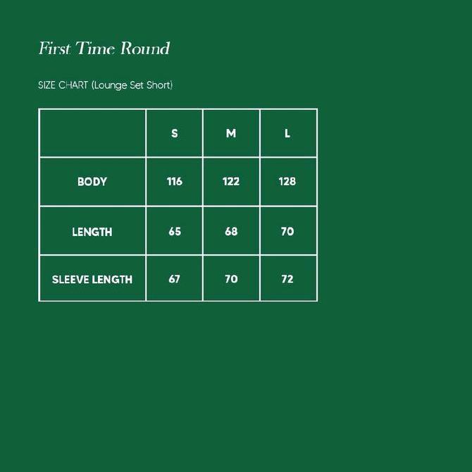 First Time Round - Lounge Set - Blanc