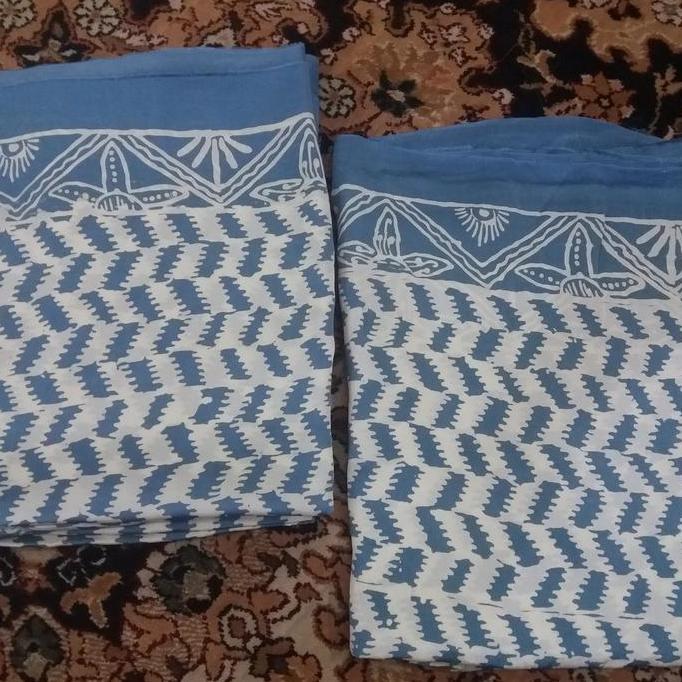 sutra batik / kain batik sutra / kain panjang / batik cirebonan / kain