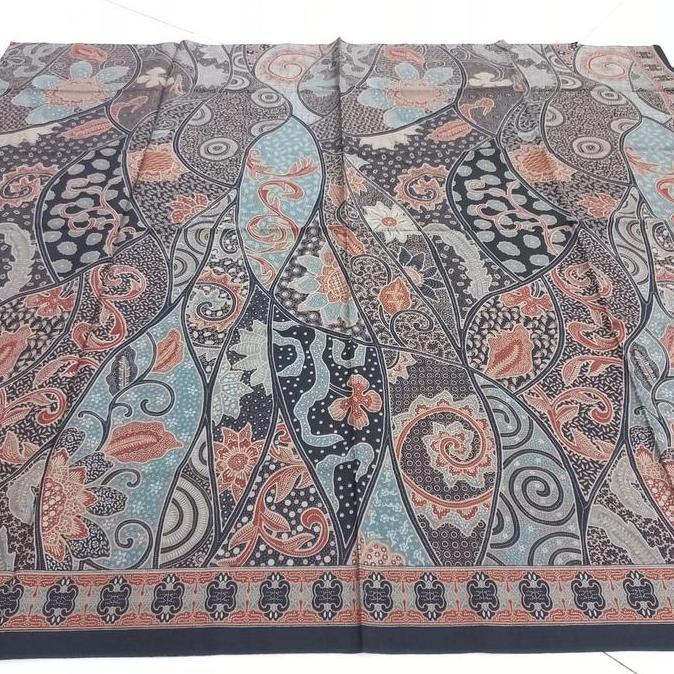 kain batik dobby motif kliwed pastel