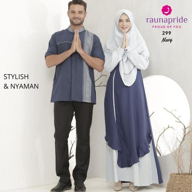 Couple Gamis Rauna/ Koko / RK - 298 / 299 / 300 / 301 / Fashion Muslim