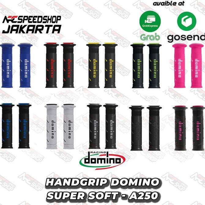 Hanfat Handgrip Domino Super Soft Original Italy Universal Varian Z900 Z800 New Ninja 250Fi Ninja 40