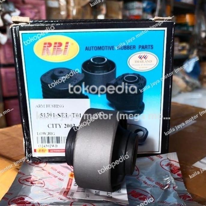 Promo BUSHING ARM/BOS ARM DEPAN BESAR HONDA JAZZ MERK RBI ORIGINAL THAILAND Diskon