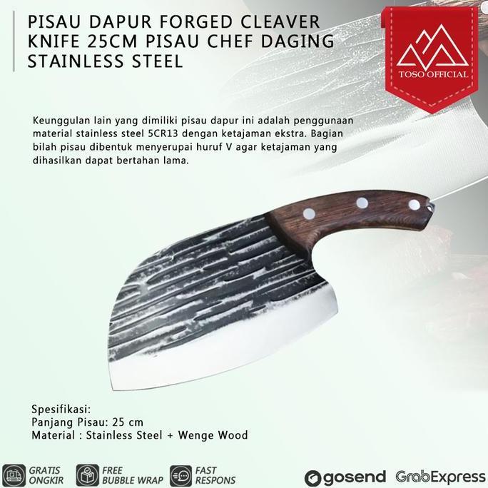 Pisau Dapur Golok Daging Tulang Japanese Chef Knife Tajam Pisau Jepang