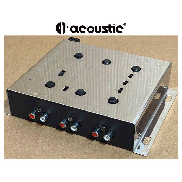 Acoustic Crossover Aktif 3-Way Plus Remote Control Set Original Dan Terpercaya