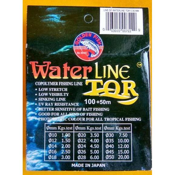 Senar Pancing Water Line Tor